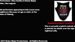 Nina Hartley Got A Monster Cock, Rome Major Is Fucking Lucky.