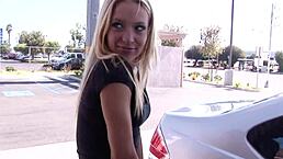 sexy babe begs for a hard dick to fuck her cute pussy hard