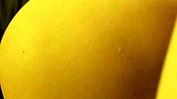 japanese friend's mother-in-law bent over for a sneaky encounter in private.