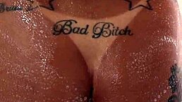 Watch this tattooed Brazilian slut suck dick in bikini?