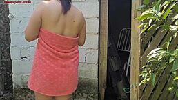 Latina wife sucks dick and rides dildo for creampie