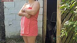 Latina wife sucks dick and rides dildo for creampie