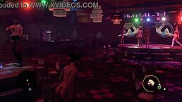 In Saints Row the Third, 'Watch the Big Tits Strippers Dance?'
