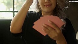 Card game turned steamy, ended up banging hard together