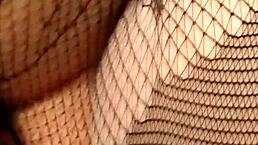 Ginger lady shows her big tits in amateur scene