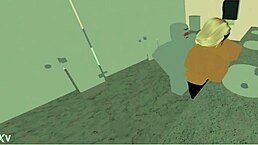school nerd gets blowjob and fucked in bathroom roblox