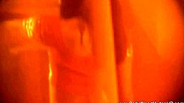 Exotic asian beauty reveals true feelings with music and glamour