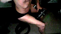 Percussion Massager On Thigh In Underwear