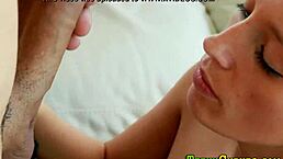 No hotel ela se exibiu na janela para apimentar o sexo