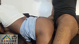 bratty sisters ride stepbrother's big cock in turns