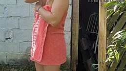 Latina wife sucks dick and rides dildo for creampie