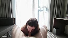 Intense Hotel Blowjob Vacation Bliss