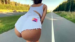 Blonde half bulgarian russian girl explores tight pussy in amateur anal scene