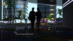 leap of faith 145 in 3d hentai game with big tits anime style