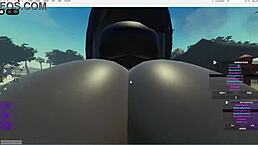 Emo slut gets pounded by lucky black's monster cock 😈 part 2