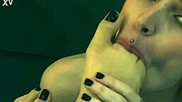 Worship My Barefoot Feet And Pussy With Vibrator And Bondage