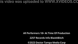 Minnie Rose Sucks Dick and Gets Pussy Blasted With Cum Backstage