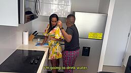 Busty Stepmom Leyne Rodriguez SHARES BED WITH STEPSON