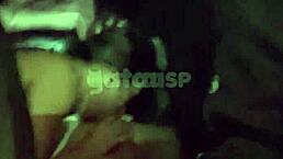 wife takes monster cock in car while husband drives?