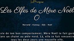 les elfes de mere noel talking dirty in french christmas porn audio