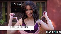 Petite Latina MILF Salena Storm Nude