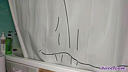 Stepsister catches brother masturbating and gives deep blowjob