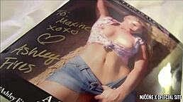 Intense lesbian dildo fucking with muff diving and anal on big natural tits