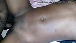 A cute African teen 18+ gets her shaved pussy roughly fucked in a homemade video.