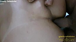 Husband fills wife's ass with cumshot