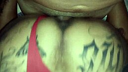 sucking giant cock and getting fucked on all fours with best friend's big thick cock