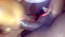 Ghetto Girl Sucks Wet Cock Under Hood