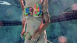 we swam in private pool hawaii kai