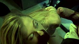 Bound Blonde Overwhelmed by Huge Cock