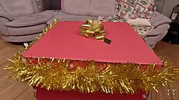 This cute asian slut will never forget this christmas orgasm! 😘