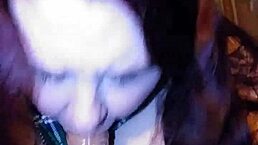 Check out this bbw milf sucking cock like a pro