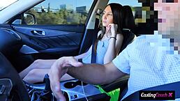 i'm this rookie fuck doll letting the agent cum all over my face during the interview.