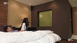 reiko narimiya, stunning japanese wife with big tits, in steamy action