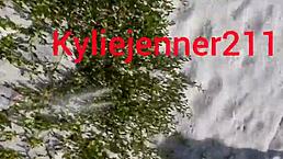 I followed ebony brunette on beach for public assfucking