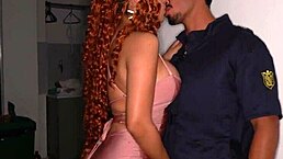 newly divorced woman throws a party and ends up fucking a cop for excess noise