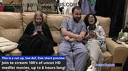 dr tampa examines bratty orphans cheerleading