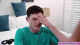 french milf stepmom anissa kate, why you catching your naughty stepson?