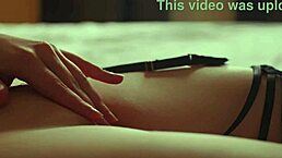 playing with my tight pussy mound in hotel room waitin to get fucked