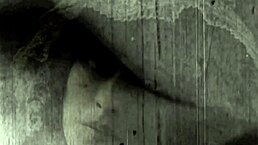 vintage girls having fun in retro bisexual threesome with hairy beaver