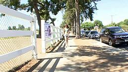 That 19-year-old brunette gets pounded by her neighbor