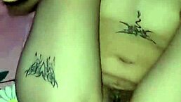 My beautiful wife with tattoos gets intense anal fucking, her ass taking it all 😘