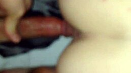 Tight milf pussy grips hard during intense fucking. Watch her ass bounce.