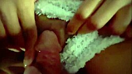 he keeps me awake with his huge cock until i cum all over my big tits