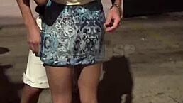 Married Woman Fucks Two Young Guys On Street