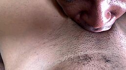 Watch this homemade video of pussy sucking, she loves it!