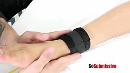 bondage dom sub sextape with spanking and whipping